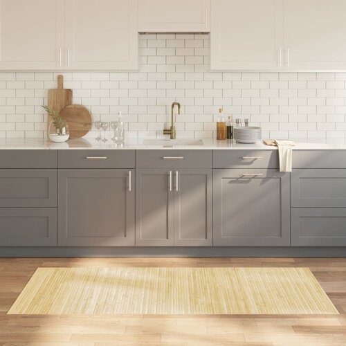 vidaXL Tepih pravokutni svijetli prirodni 80 x 200 cm od bambusa Cijene