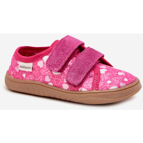 Boto Barefoot Slippers Girls Hearts Milami Fuchsia Saphira Cene