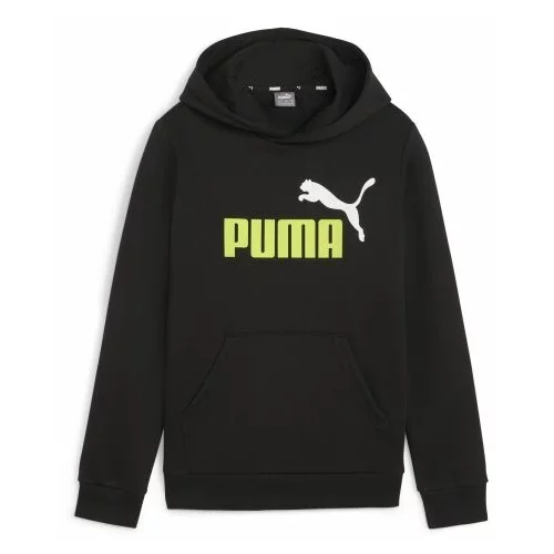 Puma ESS + 2 COL BIG LOGO HOODIE FL B Majica za dječake, crna, veličina
