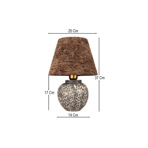 Opviq hidra browngrey table lamp Cene