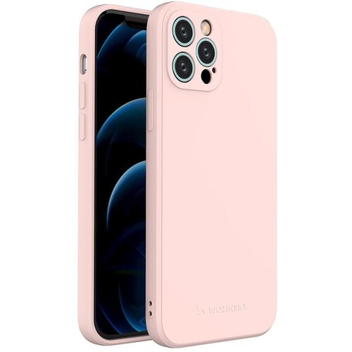 Wozinsky Color Case silikonska fleksibilna izdržljiva futrola za iPhone 12 Pro Slike