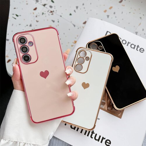 Maska za iPhone 16 Pro Heart Frame bela Cene
