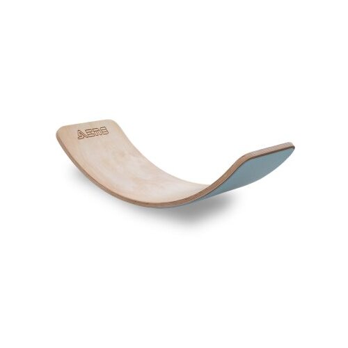 Hanah home Drvena balans daska Wavy Board Natural Blue Slike