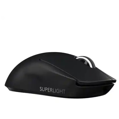 Logitech G PRO X Superlight senzor brezžična optična črna gaming mi&amp;scaron;ka Slike