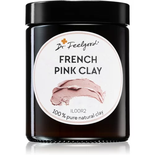 Dr. Feelgood French Pink Clay maska iz ilovice 150 g