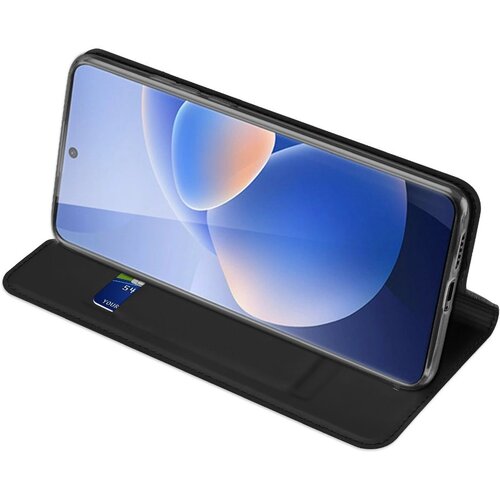 Etui ovitek Skin Pro Bookcase za Vivo X60 črn Slike