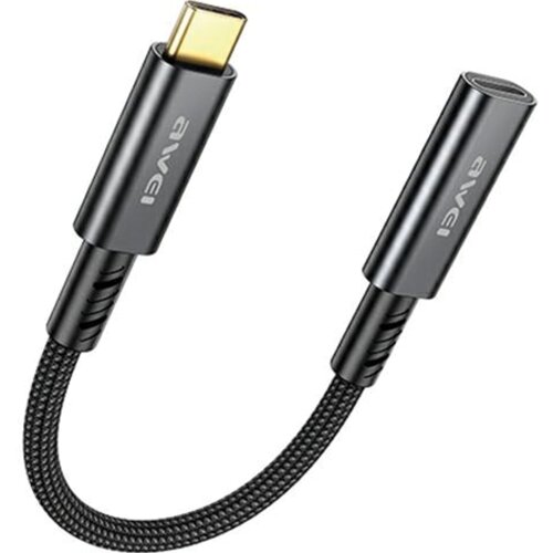 Awei ADAPTER CL-216T USB-C/USB-C ČRNO ETUI KABEL ZA TELEFON 1M, (22007346) Cene
