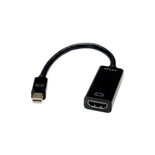 Value Mini-DisplayPort / HDMI adapterski kabel mini DisplayPort vtič\, HDMI-A vtičnica 0.15 m črna 12.99.3142 DisplayPort kabel, (20419251) Slike