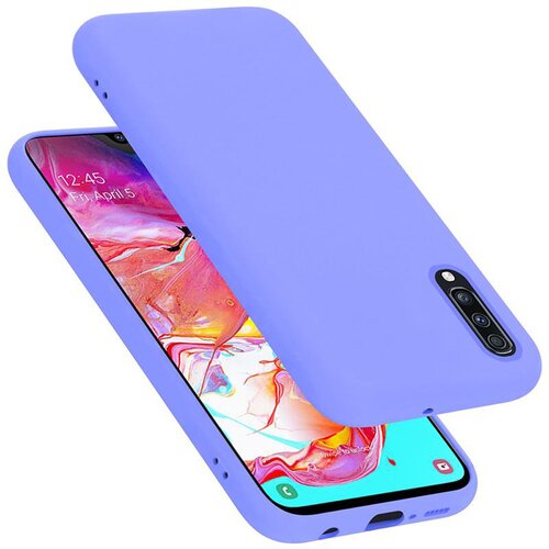 Cadorabo Ohi&amp;scaron;je, združljiv s Samsungom v tekoči lahki vijolični barvi - za&amp;scaron;čitni pokrov iz fleksibilnega silikona TPU, (20590657) Slike