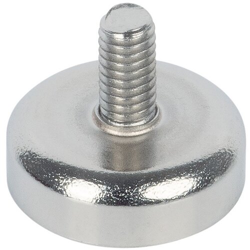 Fix-o-moll magnet s navojem fi 16 mm h13,5 m4 Slike