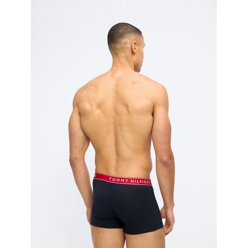 Tommy Hilfiger Underwear Boksarice &amp;#039;Essential&amp;#039; rdeča / črna / bela Slike