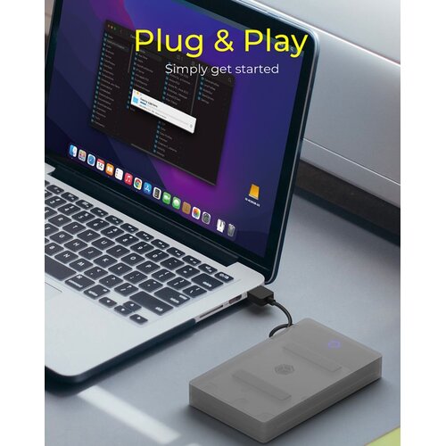 Icybox IB-AC603B-U3 usb 3.2 ohi&amp;scaron;je/adapter za hdd/ssd 2,5&amp;quot; sata disk, (20543373) Slike