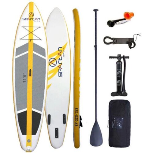 Spartan Sivo-narančasti SP-320 SUP Stand Up Paddle set 320cm - Spartan Cene