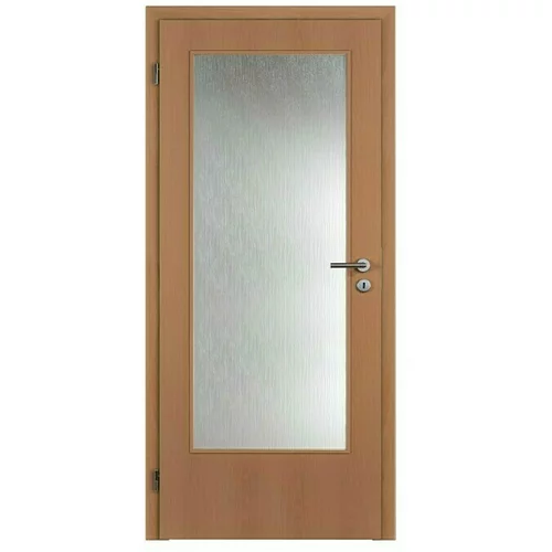 DOORNITE Sobna vrata sa staklom (D x Š x V: 39 x 750 x 2.000 mm, DIN lijevo, Bukva)