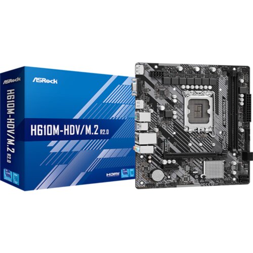 AsRock Matična ploča H610M-HDV/M.2 R2.0/LGA1700 Slike