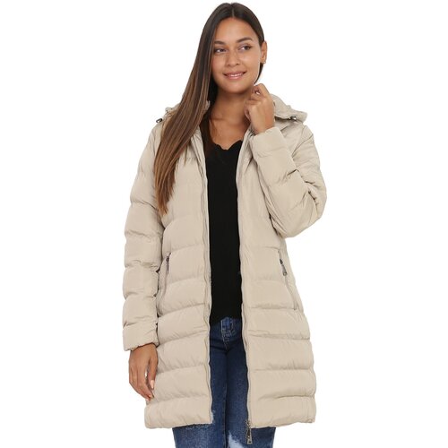 La Modeuse Plašči 64424_P147128 Bež Cene