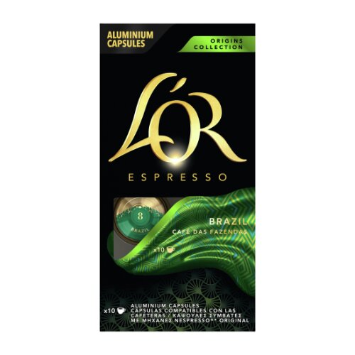 Lor L&amp;#039;OR Kapsule za kafu Brasil, 10 komada Slike