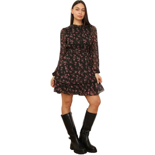 La Modeuse Kratke obleke 77545_P183809 Črna Cene