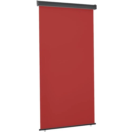 Balkonska bočna tenda 125 x 250 cm crvena Cene