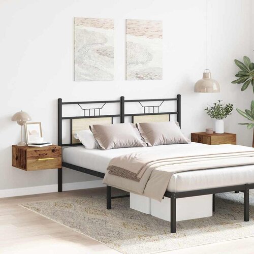  Noćni ormar 2 pcs Staro drvo 35 x 35 x 20 cm Konstruirano drvo Cijene