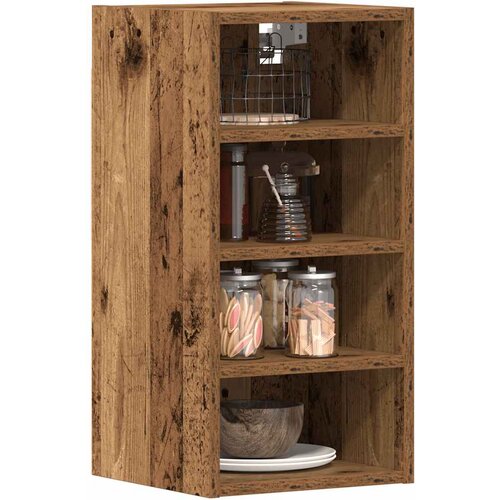 vidaXL Viseći ormarić staro drvo 30x29,5x60 cm konstruirano drvo Cijene