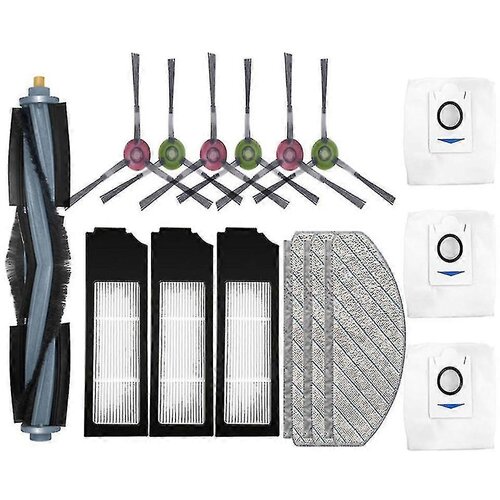 INORCO Za X1 Plus Robotski Sesalnik Rezervni Deli Glavna Stranska Krtača HEPA Filter Mop Krpa Zamenjava Prahu B, (21850084) Slike