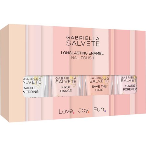 Gabriella Salvete Yes, I Do! Longlasting Enamel Nail Polish Set lak za nohte 11 ml Slike