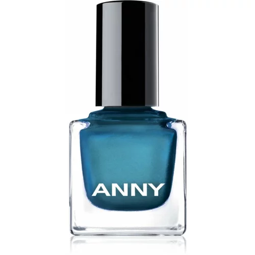 ANNY Color Nail Polish lak za nohte z bisernim sijajem odtenek 385 Blue Bikini Girl 15 ml