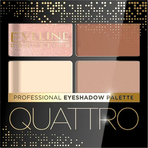 Eveline Cosmetics Quattro paleta senčil za oči odtenek 05 3,2 g