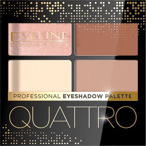 Eveline Cosmetics Quattro paleta sjenila za oči nijansa 05 3,2 g Cijene