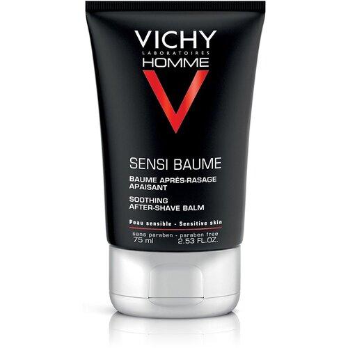 Vichy Homme Sensi-Baume balzam poslije brijanja za osjetljivu kožu lica 75 ml Slike