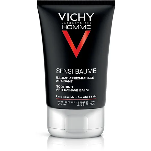 Vichy Homme Sensi-Baume Ca balzam po britju za občutljivo kožo 75 ml poškodovana škatla