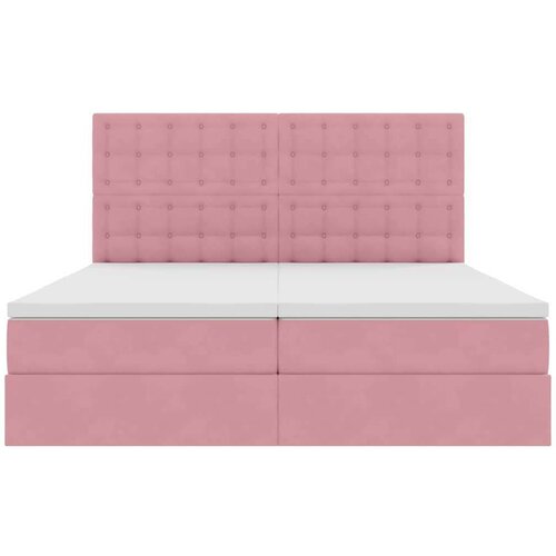  Krevet s od storage s madracem Ružičasta 180 x 200 cm Bar&amp;scaron;un Slike