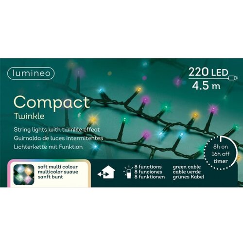  Spoljašnje Led novogodišnje lampice 8 funkcija Multi L450cm Lumineo 495291 Cene