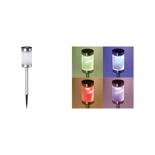 Home Solarna vrtna LED lampa, višebojna, 600 mAh - MX 819/1