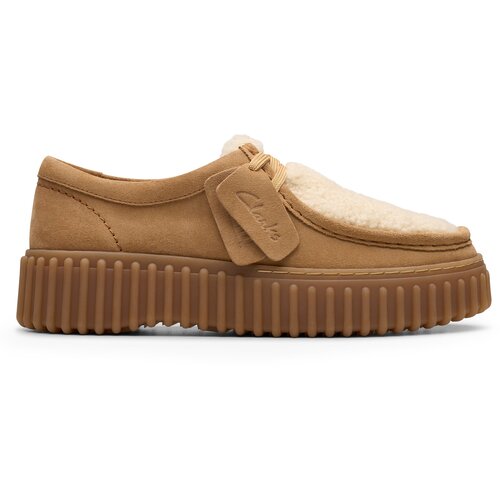 Clarks Nizki čevlji Torhill Bee 26179114 Rjava Cene