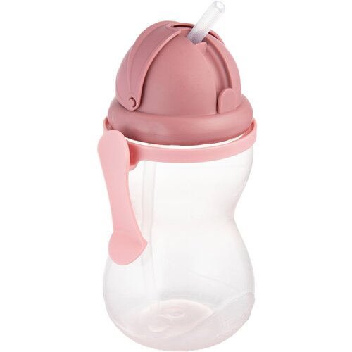 Canpol Sport Cup sportska boca sa slamkom Pink 12m+ 370 ml Slike