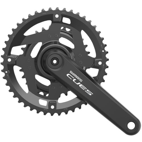  Pogon Shimano, Fc-U4010-2, Cues, For Rear 9/10-Speed, 2-Pcs Fc, 170Mm, 46-30T W/O Cg, W/O Bb Parts, Chain Case Compatible Slike