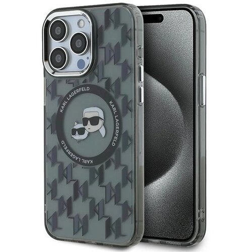 Karl Lagerfeld ETUI IML MONOGRAM KARL & CHOUPETTE HEAD MAGSAFE NA IPHONE 15 PRO MAX - CZARNE, (21898865) Cene
