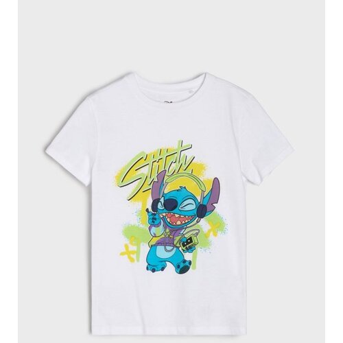 Sinsay Pamučna majica s printom Stitch Cijene
