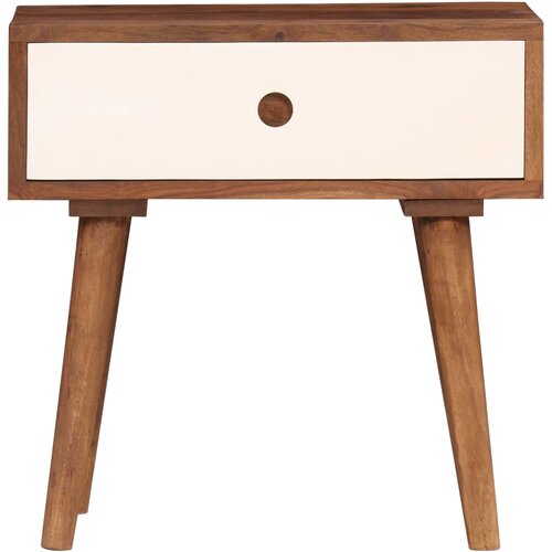 Maison Chic Nočna omarica - Nočna miza - Nočna mizica iz trdnega palisandra 45x30x45 cm, (21687583) Slike