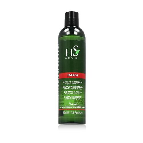 HS MILANO Energy Energising Shampoo 350 ml šampon tanka kosa oslabljena kosa unisex Cijene