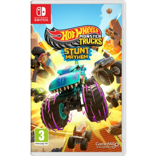 Gamemill Entertainment HOT WHEELS MONSTER TRUCKS: STUNT MAYHEM NINTENDO SWITCH, (21350962)