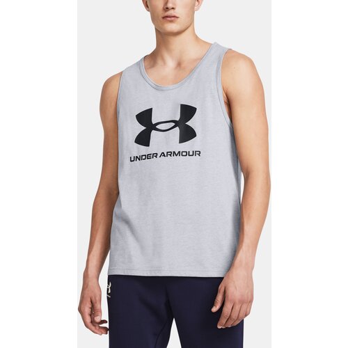 Under Armour Tank Top UA SPORTSTYLE LOGO TANK-GRY - Men&amp;#039;s Slike