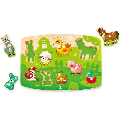 Hape E1408A Dečija drvena slagalica Cene