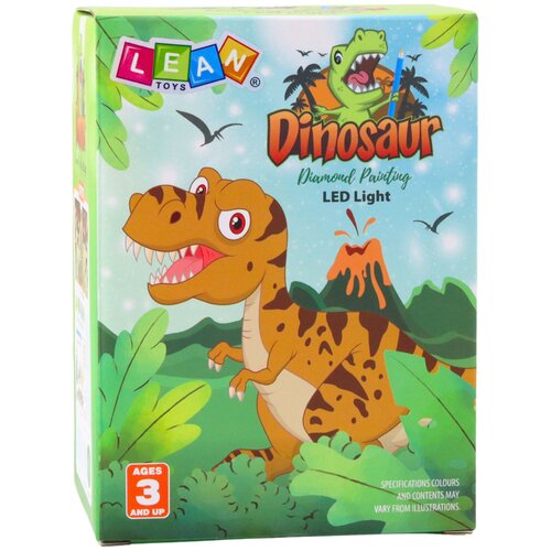 Noćna svjetiljka sa &amp;quot;dijamantnim&amp;quot; slikama dinosaura Slike