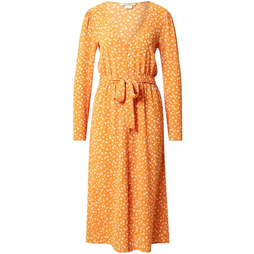 Monki Košulja haljina narančasta / bijela