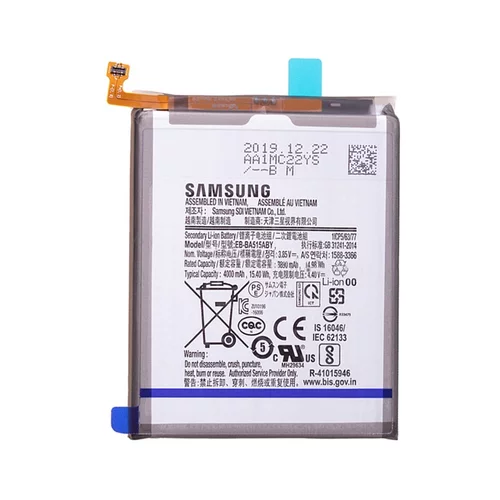 Samsung Baterija za Galaxy A51 (2019) / SM-A515, originalna, 4000 mAh
