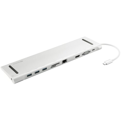 Sandberg USB-C 10 v 1 Docking postaja za prenosnike Cene