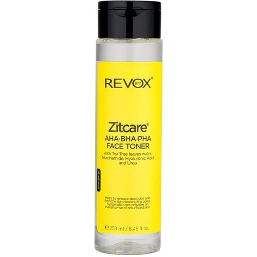REVOX B77 Zitcare AHA BHA PHA Active Face Toner nežni čistilni tonik 250 ml Slike